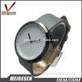 high quality Japan mort unique inner ring polish case men fashion leather watch